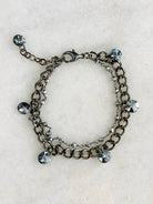 Ruby Lion- Twice the Sparkle Layered Bracelet-Jewelry - Bracelets-Dear Me Southern Boutique, located in DeRidder, Louisiana