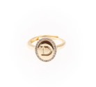 Samantha Initial Ring-Rings-Dear Me Southern Boutique, located in DeRidder, Louisiana