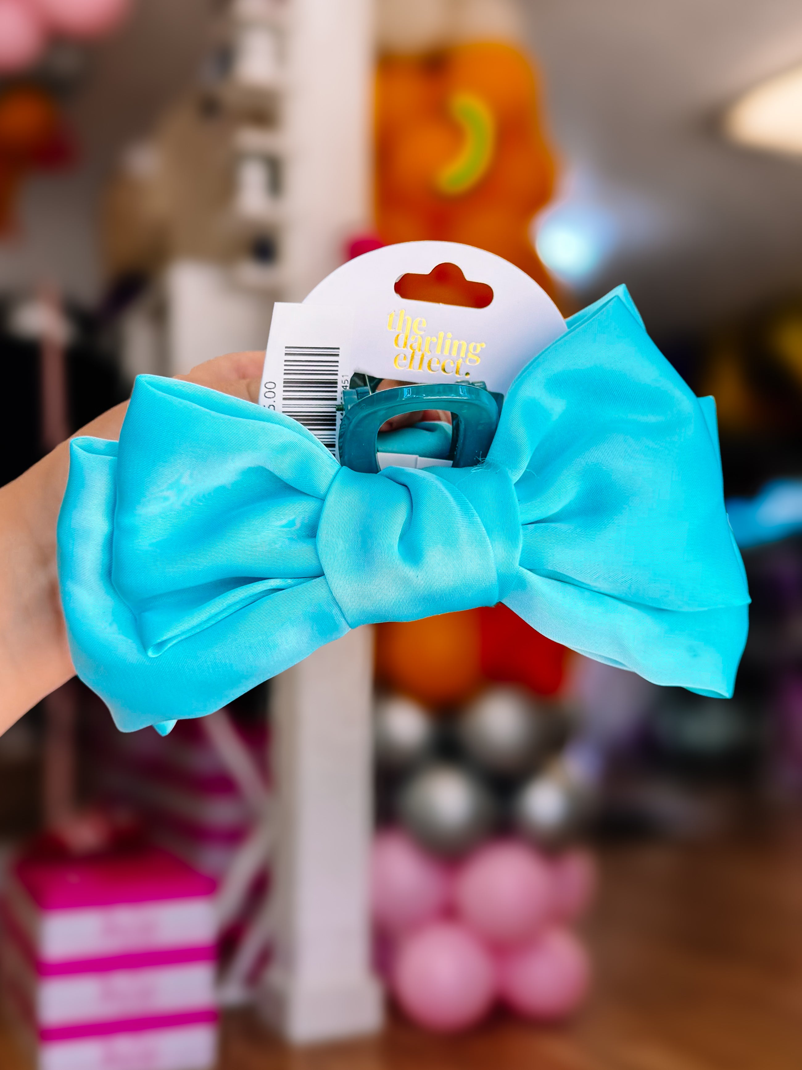 Satin Bougie Bow Claw Clip-Hair Clip-Dear Me Southern Boutique, located in DeRidder, Louisiana