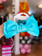 Satin Bougie Bow Claw Clip-Hair Clip-Dear Me Southern Boutique, located in DeRidder, Louisiana