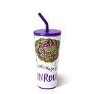 Saturdays in Baton Rouge Swig Straw Tumbler 32 oz-Tumblers-Dear Me Southern Boutique, located in DeRidder, Louisiana