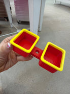 Sauce Cup Holder-Red and Yellow-Tumblers-Dear Me Southern Boutique, located in DeRidder, Louisiana