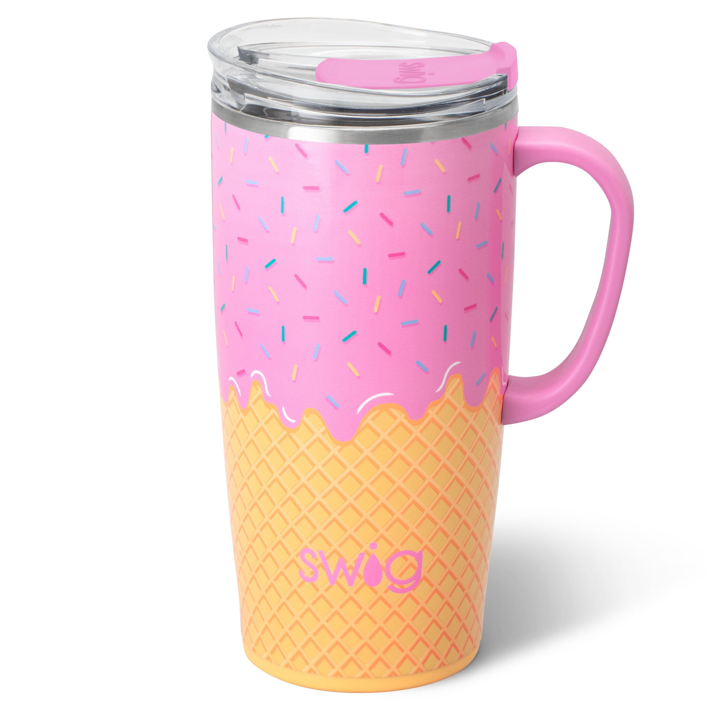 Scoop There It Is Travel Mug 22oz-Travel Mugs-Dear Me Southern Boutique, located in DeRidder, Louisiana