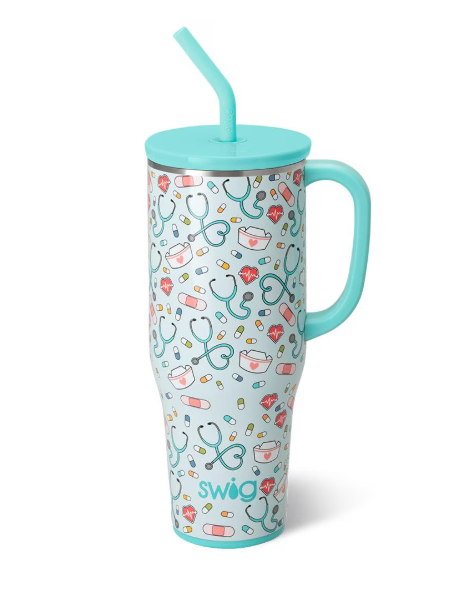 Scrub Life Swig Mega Mug 40oz-Mega Mugs-Dear Me Southern Boutique, located in DeRidder, Louisiana