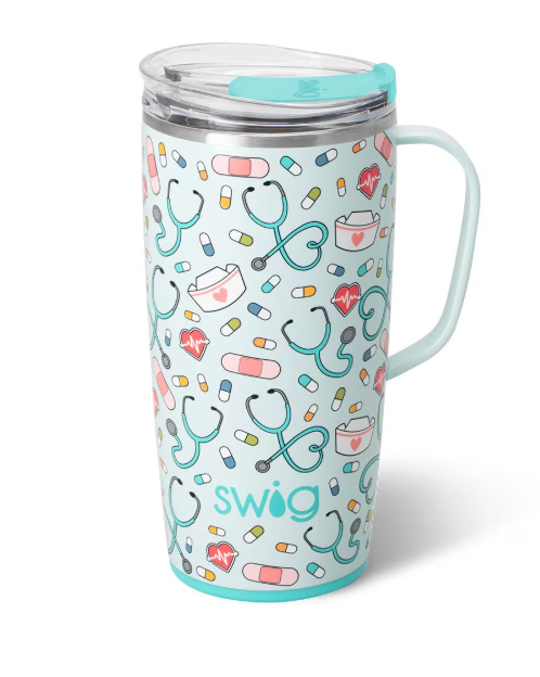 Scrub Life Swig Travel Mug 22oz-Travel Mugs-Dear Me Southern Boutique, located in DeRidder, Louisiana