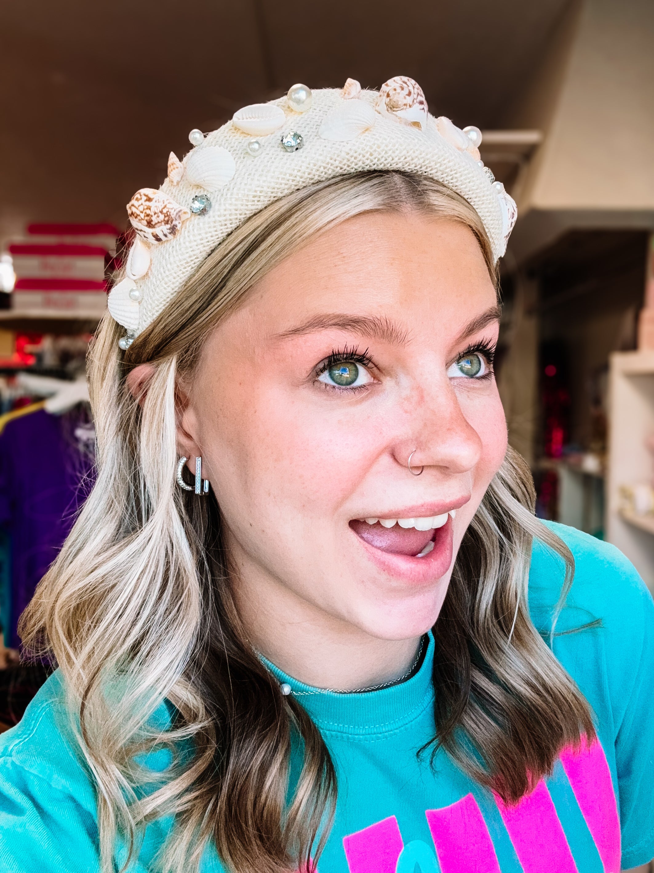 Seaside Jewel Headband-Hair accessories-Dear Me Southern Boutique, located in DeRidder, Louisiana