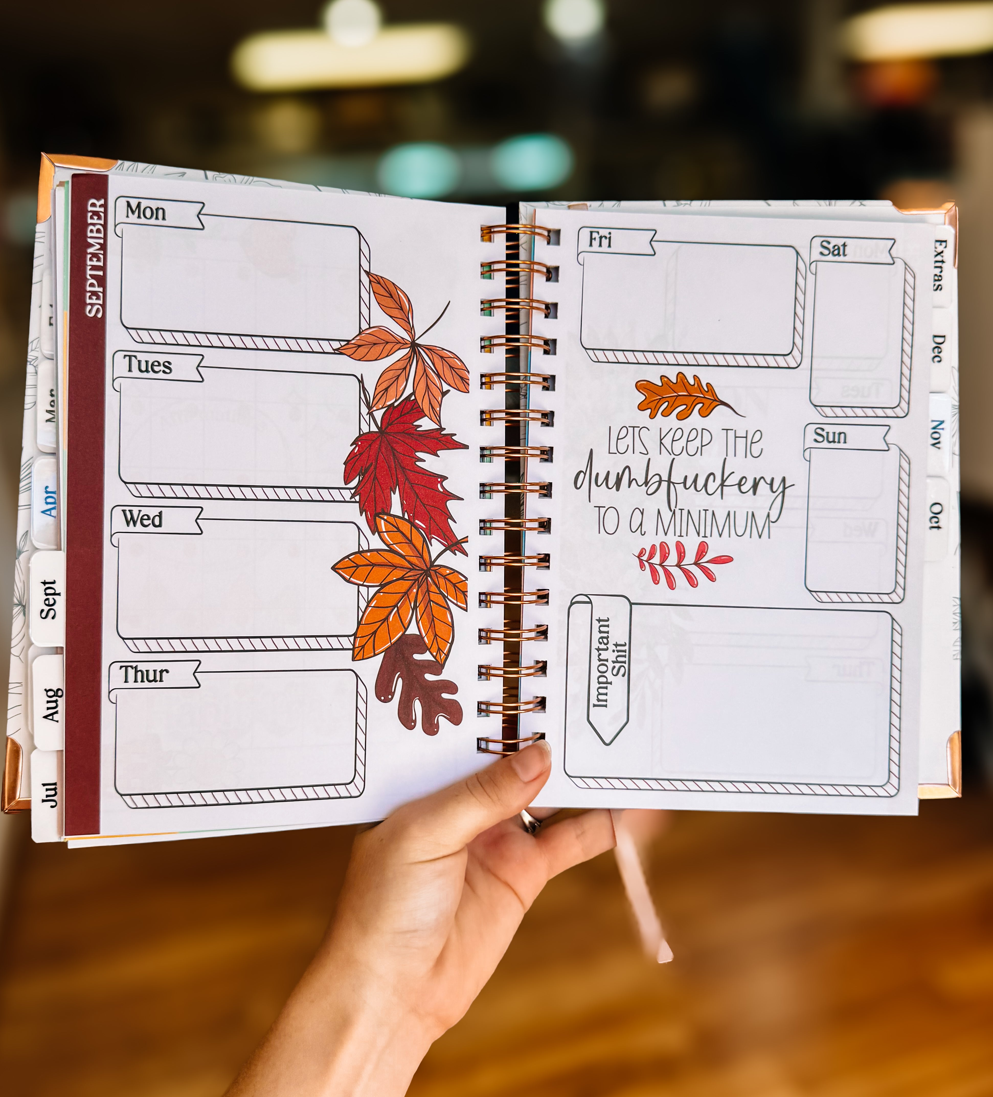 Seize The Day Planner-Home/Gift-Dear Me Southern Boutique, located in DeRidder, Louisiana