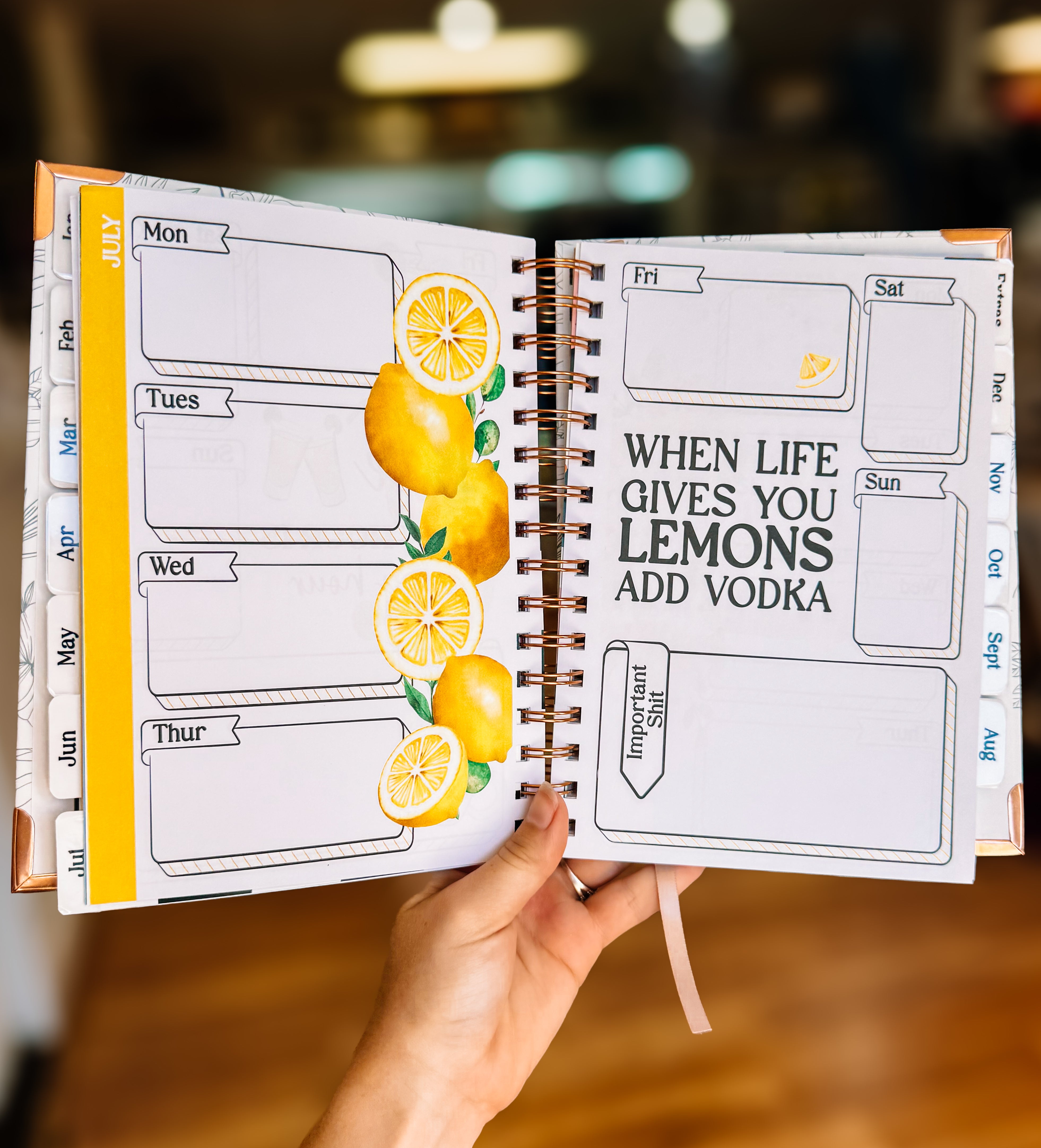 Seize The Day Planner-Home/Gift-Dear Me Southern Boutique, located in DeRidder, Louisiana