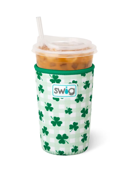 Shamrock The Block Swig Iced Cup Coolie-Drink Coolies-Dear Me Southern Boutique, located in DeRidder, Louisiana