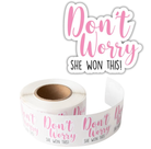 “She Won This” Sticker For Your Order-She Won This-Dear Me Southern Boutique, located in DeRidder, Louisiana