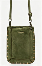 Shelby Suede Phone Bag-Crossbody Bag-Dear Me Southern Boutique, located in DeRidder, Louisiana
