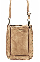 Shelby Suede Phone Bag-Crossbody Bag-Dear Me Southern Boutique, located in DeRidder, Louisiana