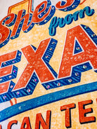She’s From Texas Bougie Rhinestone Tee-Dear Me Southern Boutique, located in DeRidder, Louisiana