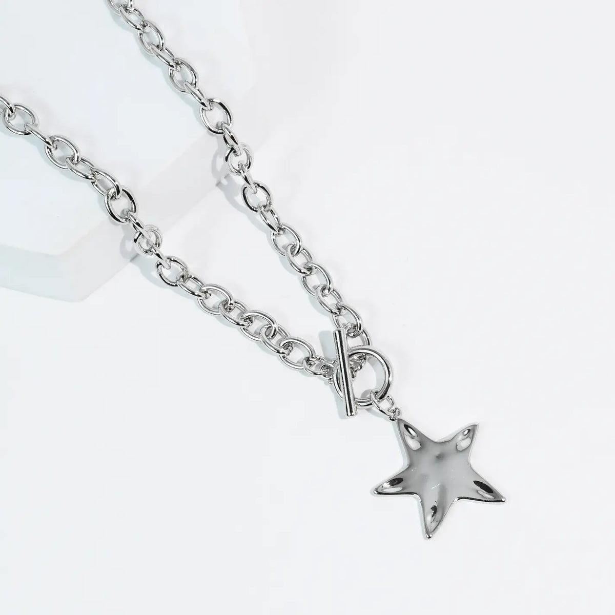 Shine Baby Shine Necklace - Silver-Jewelry - Necklaces-Dear Me Southern Boutique, located in DeRidder, Louisiana