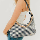 Sienna Slouchy Woven Shoulder Bag - 11 Colors-Dear Me Southern Boutique, located in DeRidder, Louisiana