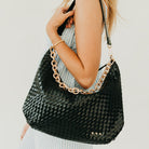 Sienna Slouchy Woven Shoulder Bag - TOP SELLER-Presales-Dear Me Southern Boutique, located in DeRidder, Louisiana
