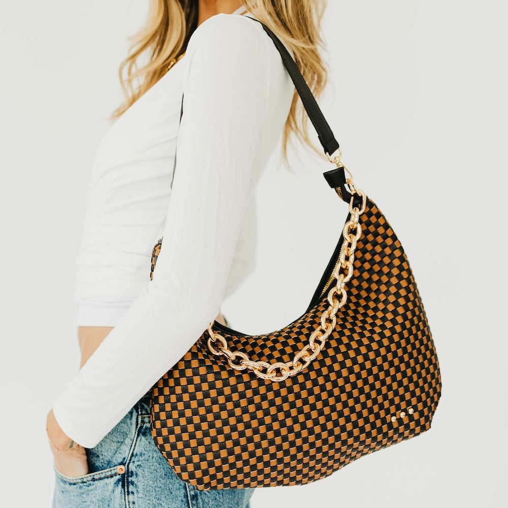 Sienna Slouchy Woven Shoulder Bag - TOP SELLER-Presales-Dear Me Southern Boutique, located in DeRidder, Louisiana