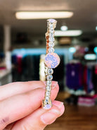 Siesta Crystal Bangle-Bracelets-Dear Me Southern Boutique, located in DeRidder, Louisiana