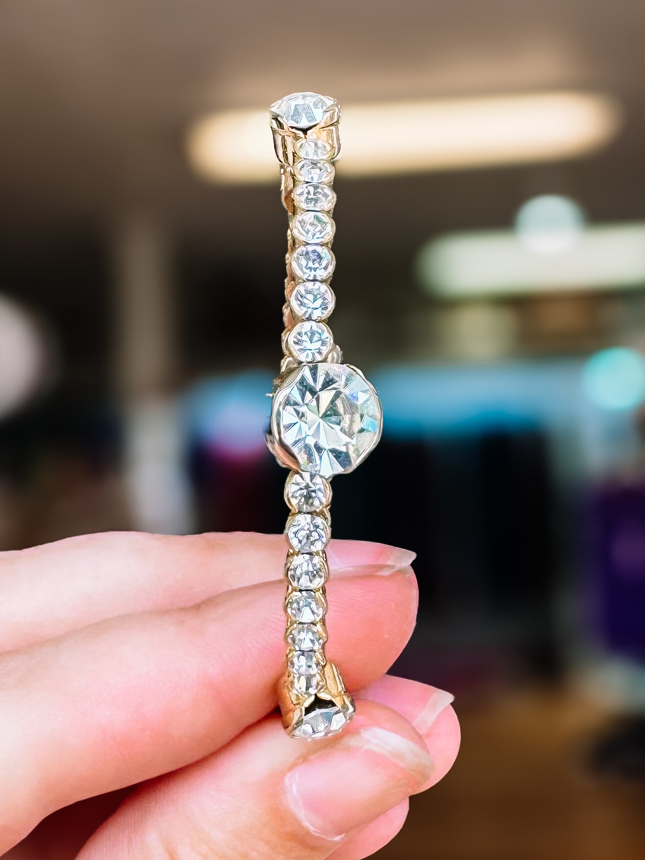Siesta Crystal Bangle-Presales-Dear Me Southern Boutique, located in DeRidder, Louisiana