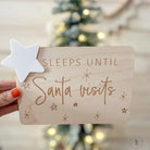 Sleeps Until Santa Countdown Sign-Gifts-Dear Me Southern Boutique, located in DeRidder, Louisiana