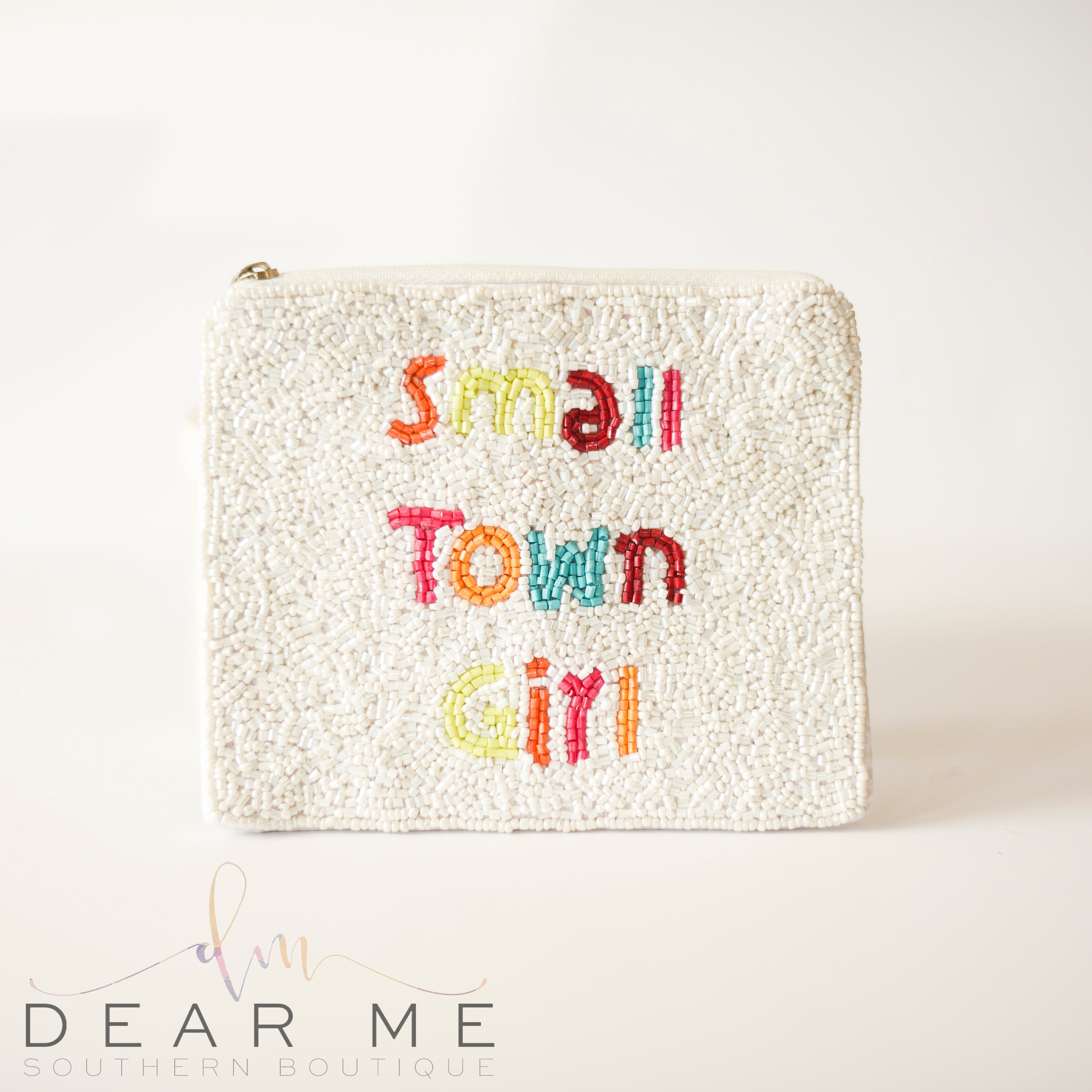 Small Town Girl Coin Purse-Coin Purses-Dear Me Southern Boutique, located in DeRidder, Louisiana