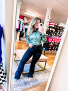 Smoke & Mirrors Tummy Control Short Inseam Judy Blue Jeans-Jeans-Dear Me Southern Boutique, located in DeRidder, Louisiana