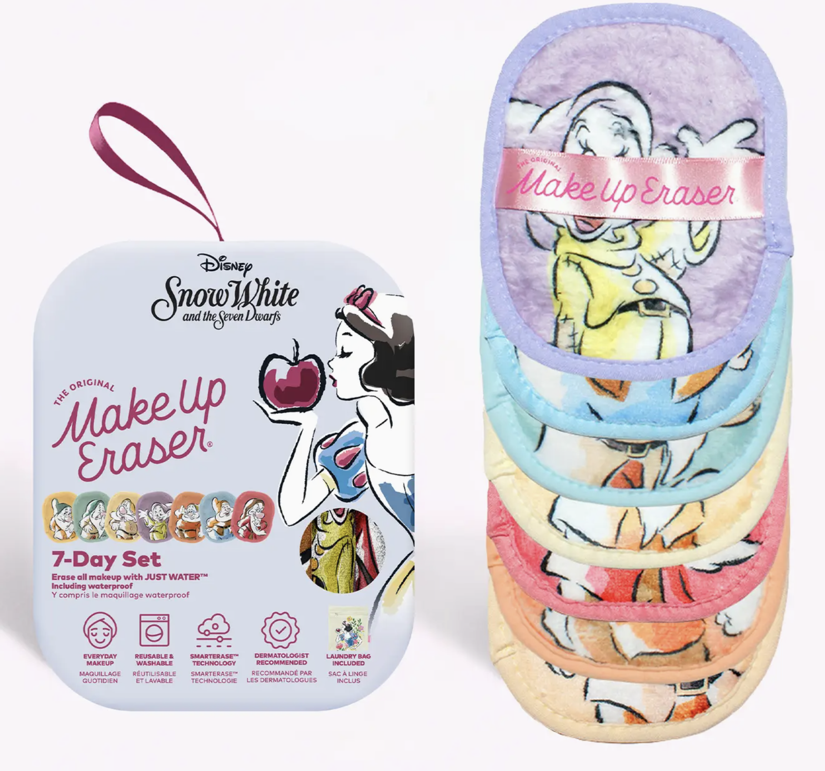 Snow White 7-Day Set Makeup Eraser-Skin Care-Dear Me Southern Boutique, located in DeRidder, Louisiana