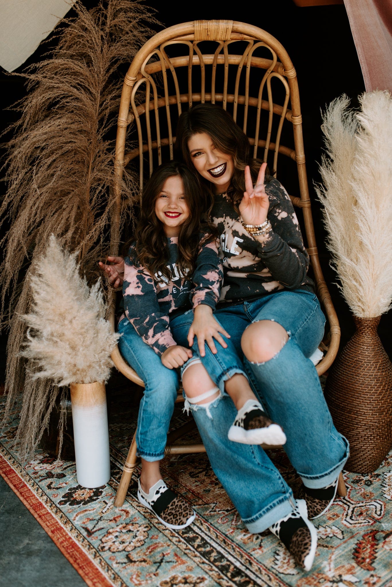 Snuggle Season Bleached Sweatshirt-Dear Me Southern Boutique, located in DeRidder, Louisiana