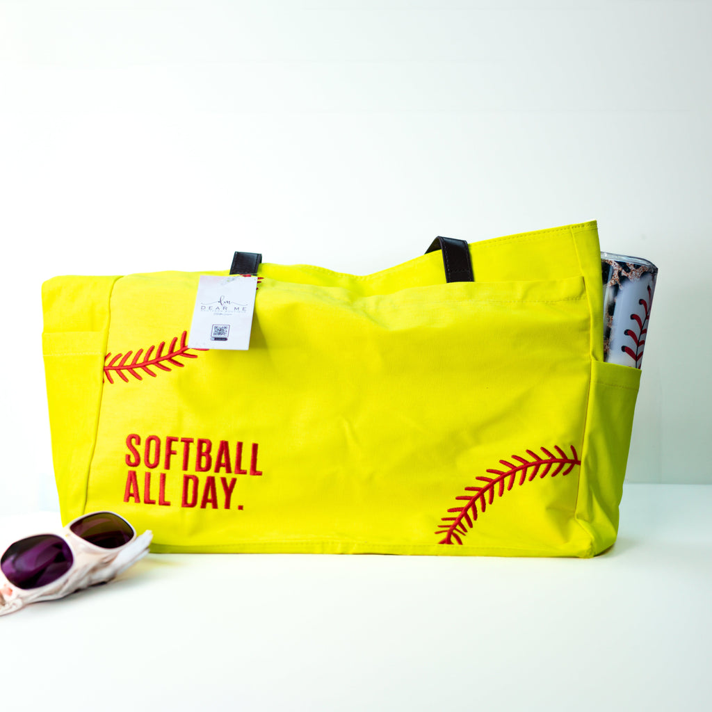 Softball All Day Bag-Dear Me Southern Boutique, located in DeRidder, Louisiana