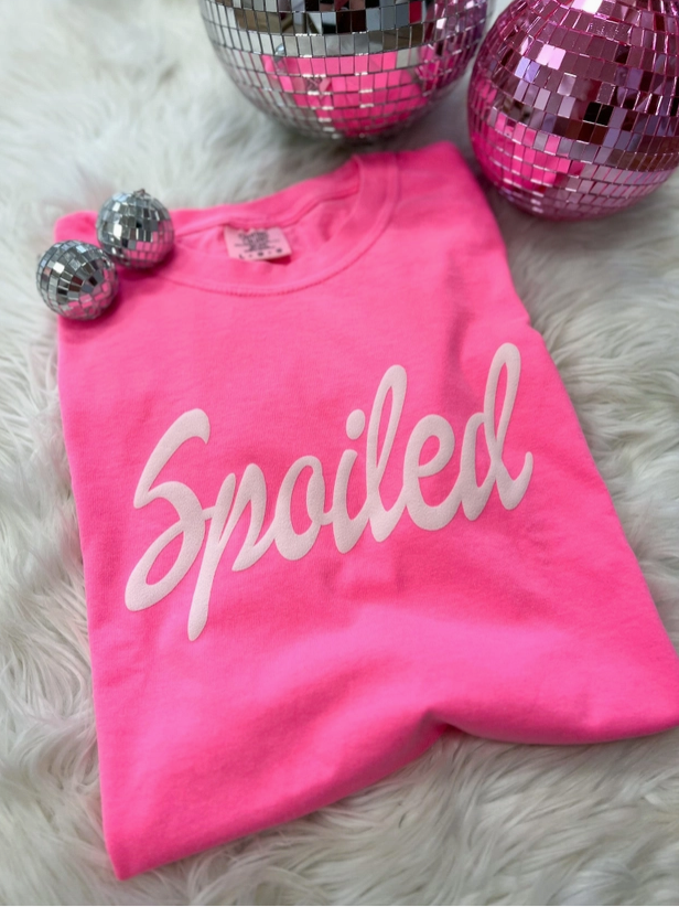 Spoiled Puff Tee - Adult-Tops-Dear Me Southern Boutique, located in DeRidder, Louisiana