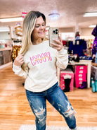 Spooky Season Sweatshirt-Graphic Tops-Dear Me Southern Boutique, located in DeRidder, Louisiana