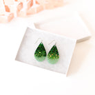 St. Patty Ombre Glitter Randans Dangles-Earrings-Dear Me Southern Boutique, located in DeRidder, Louisiana