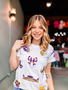 Stadium Sparkle Sequin Girls Top-JAG Tops-Dear Me Southern Boutique, located in DeRidder, Louisiana