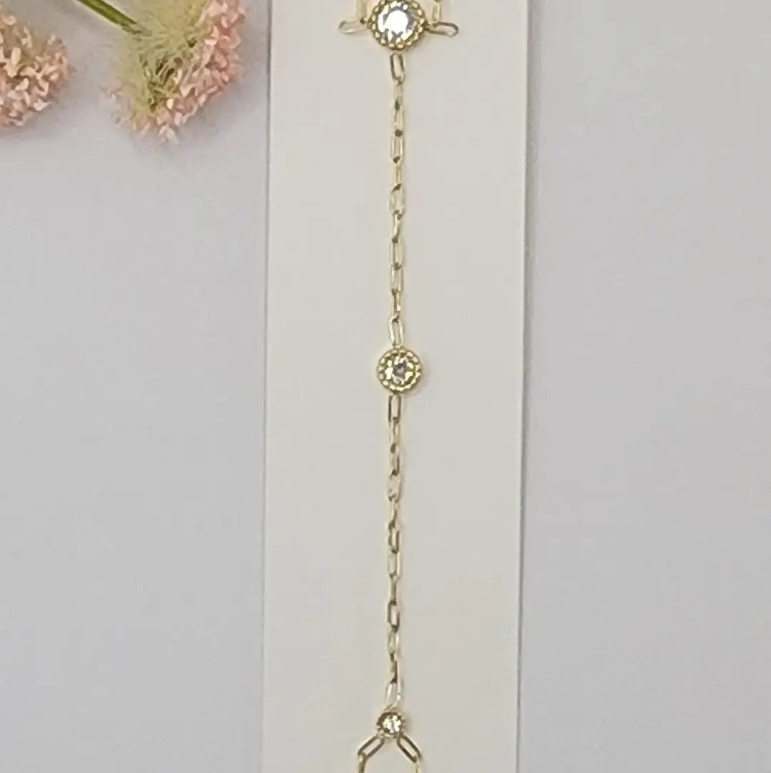 Stardust Hand Chain Waterproof-Jewelry-Dear Me Southern Boutique, located in DeRidder, Louisiana