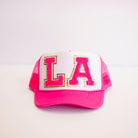 State Patch Trucker Hat - LA-Trucker Hats-Dear Me Southern Boutique, located in DeRidder, Louisiana