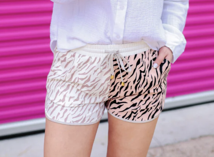 Stay Wild Everyday Shorts-Shorts/Skirts/Skorts-Dear Me Southern Boutique, located in DeRidder, Louisiana
