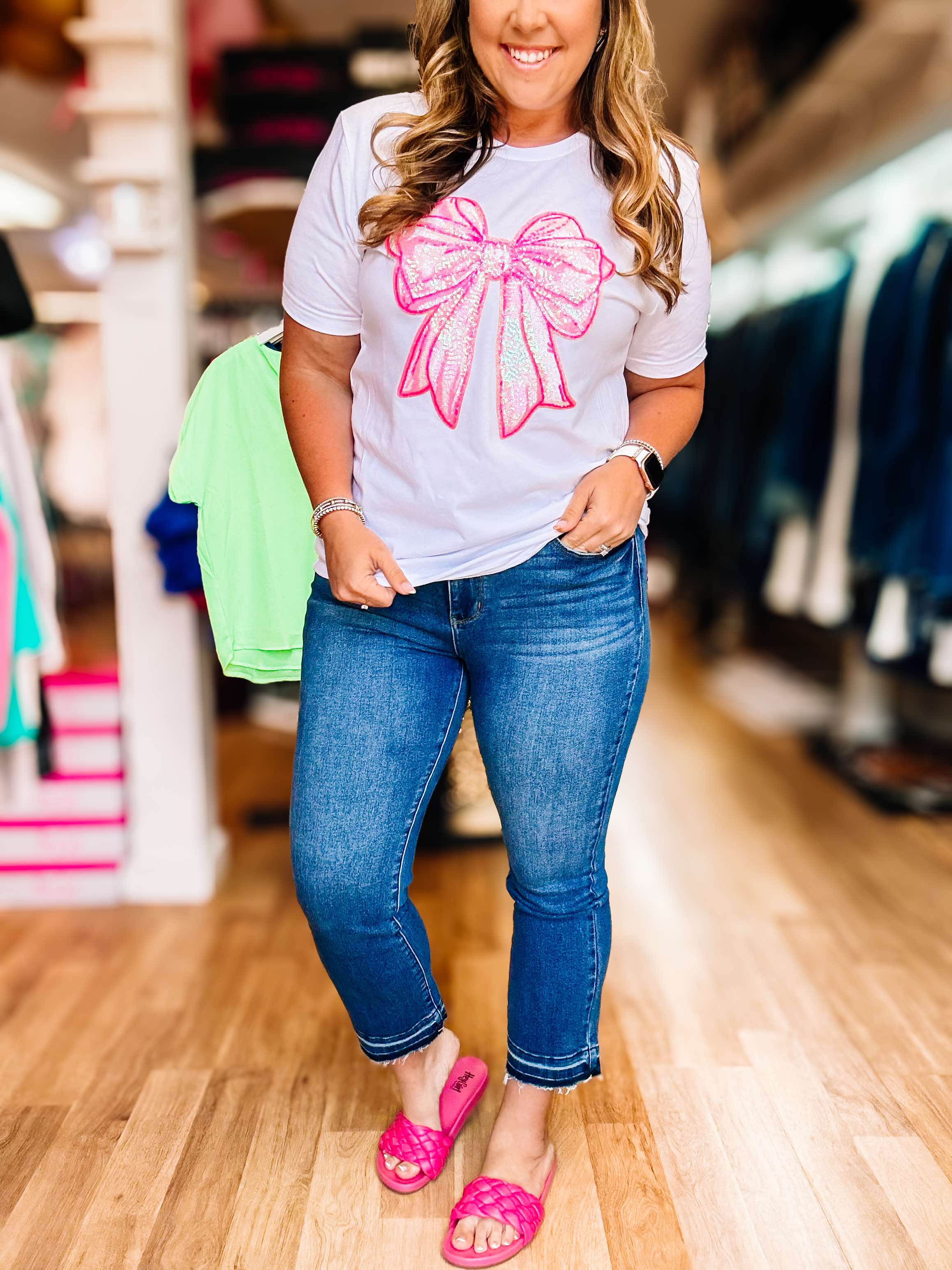 Stompin' Bayou Babe Judy Blue Jeans-Jeans-Dear Me Southern Boutique, located in DeRidder, Louisiana