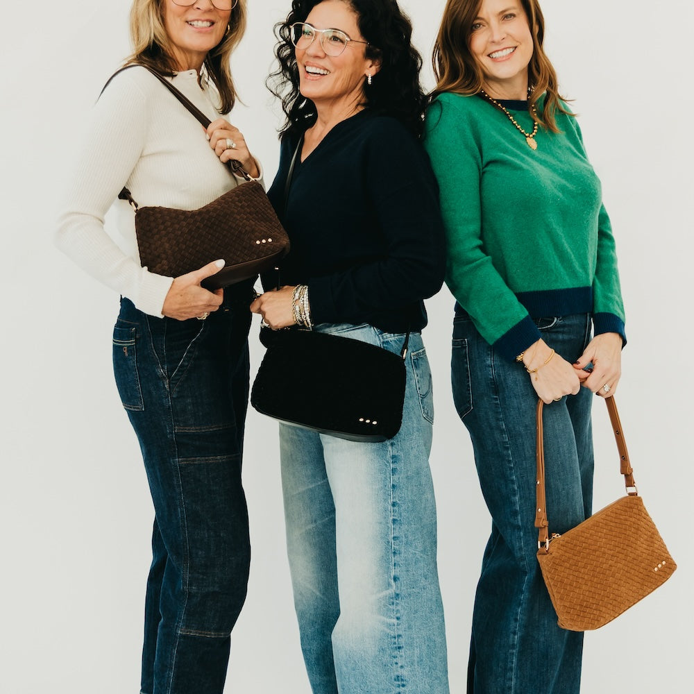 Suede Harper Hobo Shoulder Bag-Presales-Dear Me Southern Boutique, located in DeRidder, Louisiana