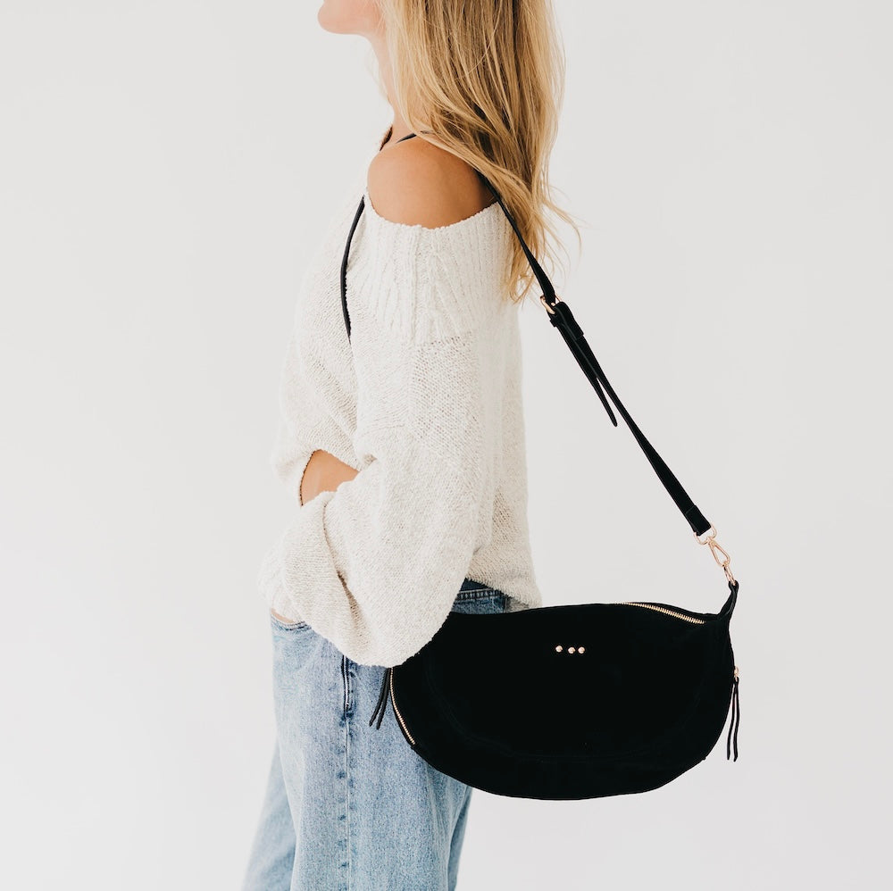 Suede Netty Crossbody-Crossbody Bag-Dear Me Southern Boutique, located in DeRidder, Louisiana