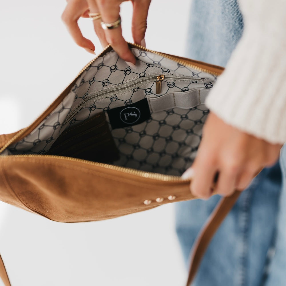 Suede Netty Crossbody-Presales-Dear Me Southern Boutique, located in DeRidder, Louisiana