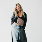 Suede Westlyn Woven Bum Bag-Presales-Dear Me Southern Boutique, located in DeRidder, Louisiana