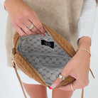 Suede Woven Willow Camera Crossbody Bag-Presales-Dear Me Southern Boutique, located in DeRidder, Louisiana