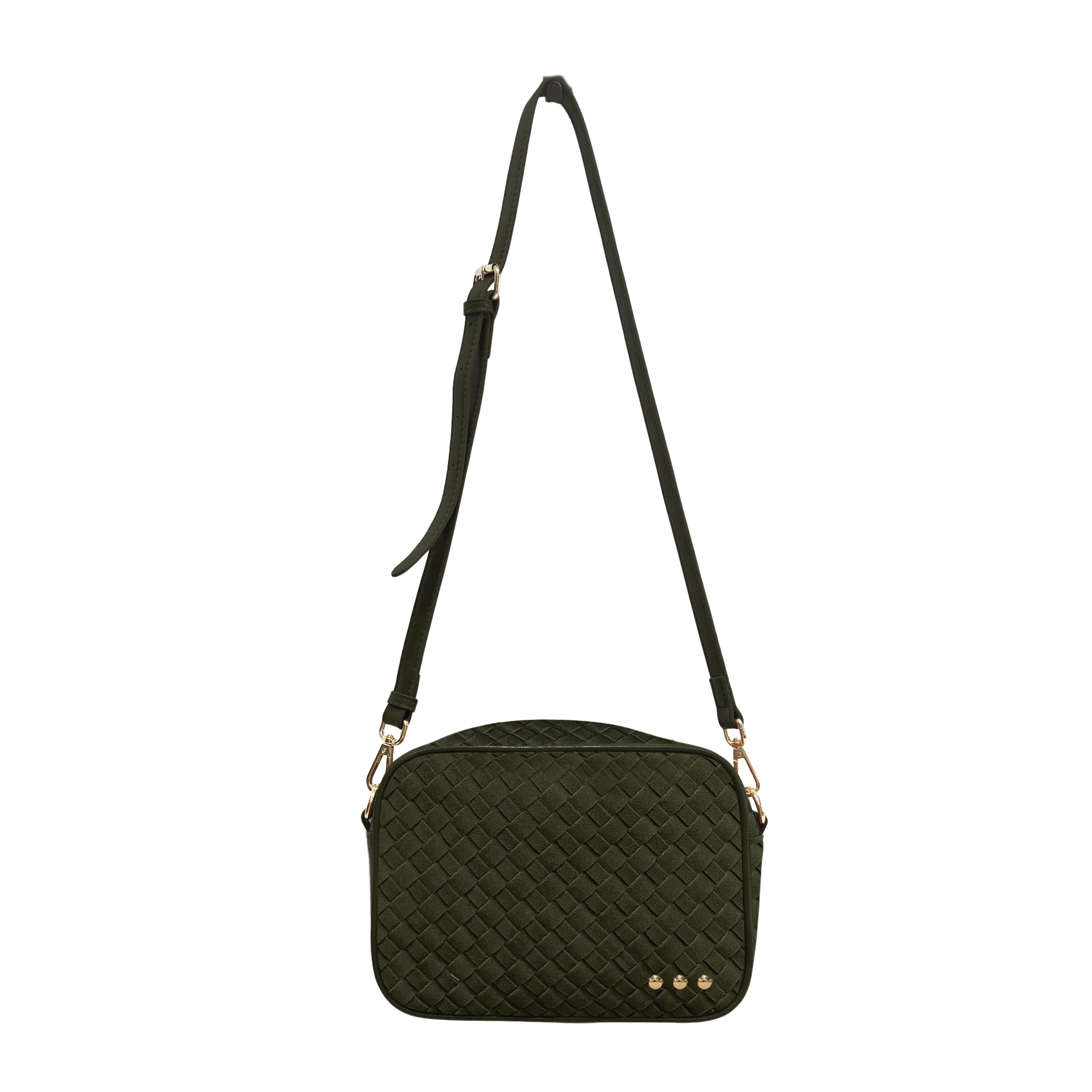 Suede Woven Willow Camera Crossbody Bag-Presales-Dear Me Southern Boutique, located in DeRidder, Louisiana