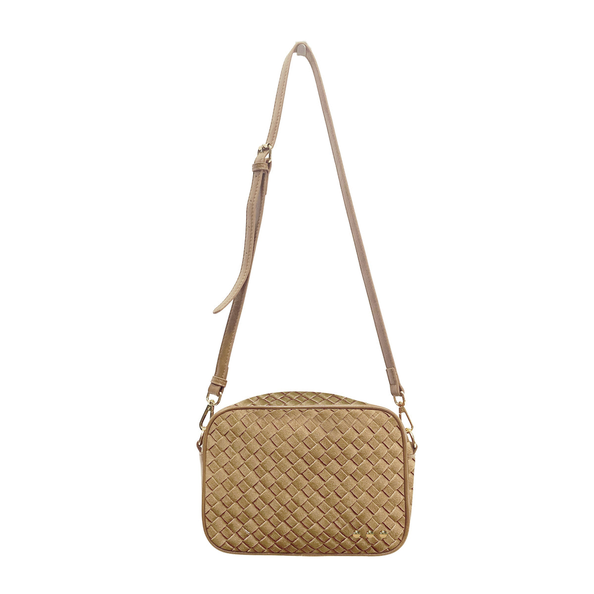 Suede Woven Willow Camera Crossbody Bag-Presales-Dear Me Southern Boutique, located in DeRidder, Louisiana