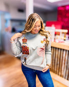 Sugar Plum Fairy Sequin Sweater-Sweaters-Dear Me Southern Boutique, located in DeRidder, Louisiana