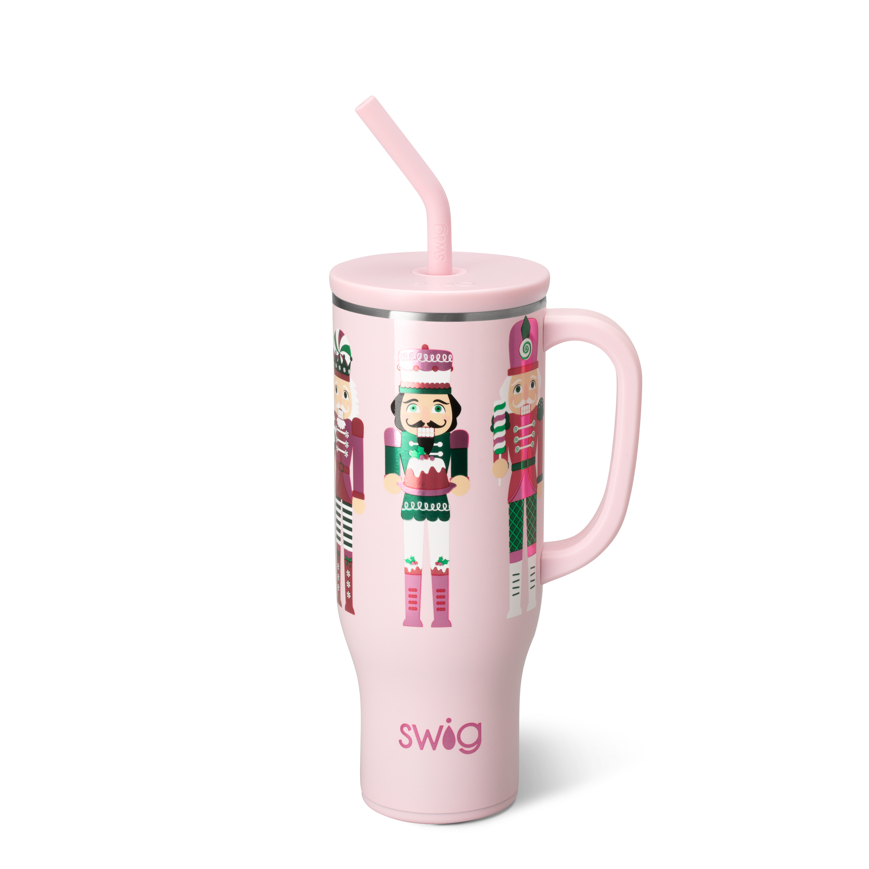 Sugar Plum Soldiers Mega Mug 30oz-Travel Mugs-Dear Me Southern Boutique, located in DeRidder, Louisiana