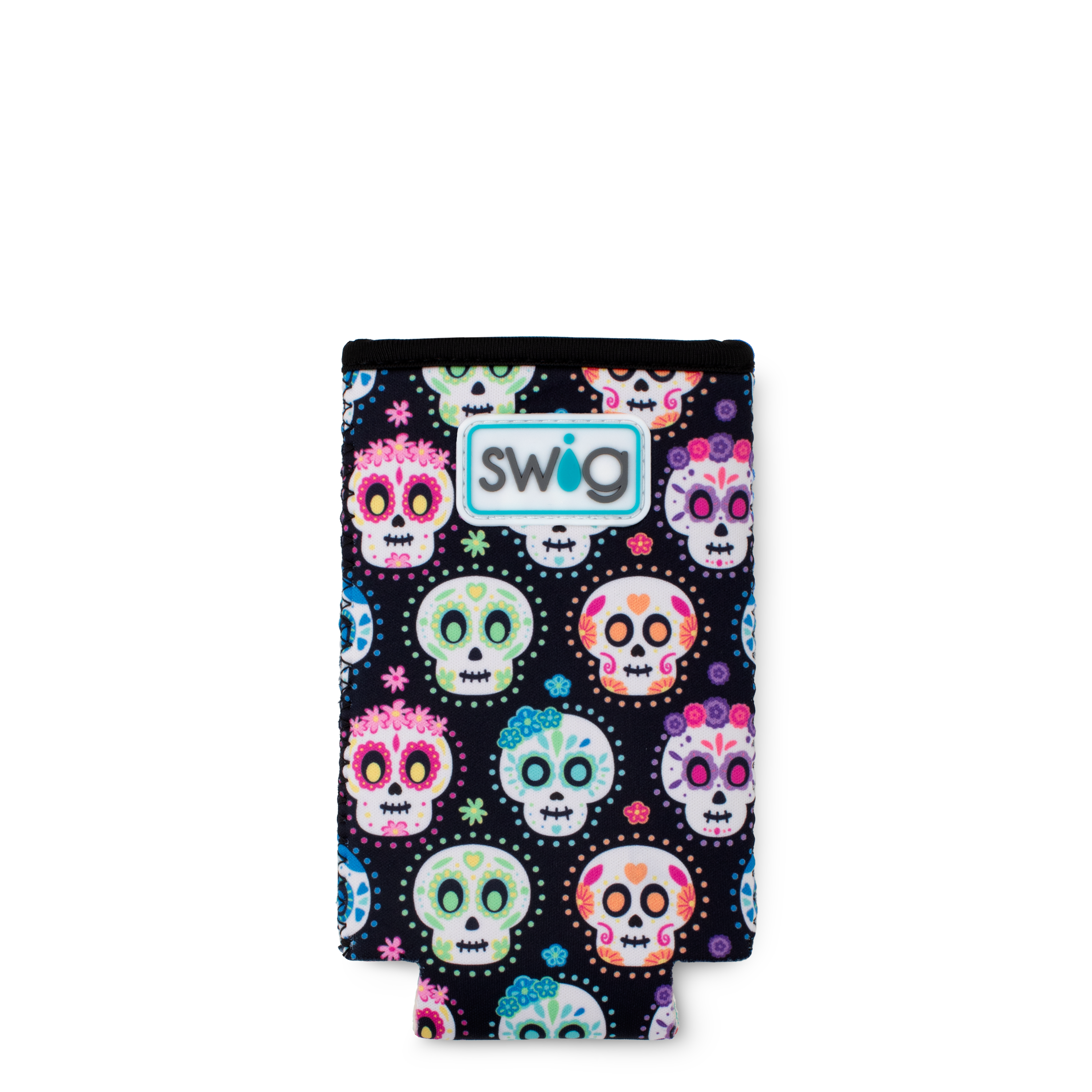 Sugar Skulls Swig Slim Can Coolie-Drink Coolies-Dear Me Southern Boutique, located in DeRidder, Louisiana