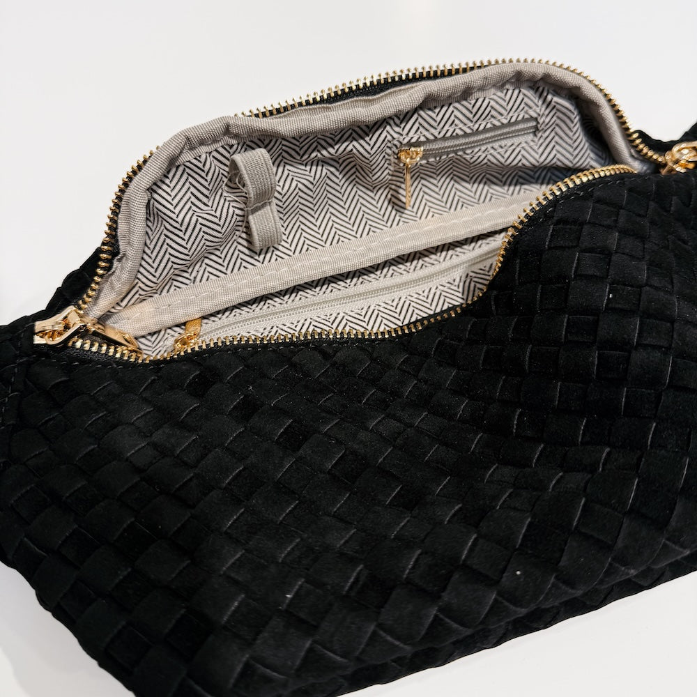 Susie Suede Bum Bag-Bum Bag-Dear Me Southern Boutique, located in DeRidder, Louisiana