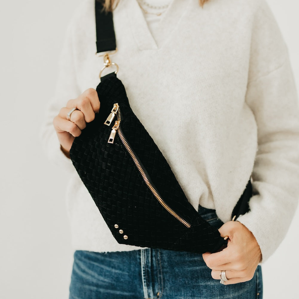Susie Suede Bum Bag-Presales-Dear Me Southern Boutique, located in DeRidder, Louisiana