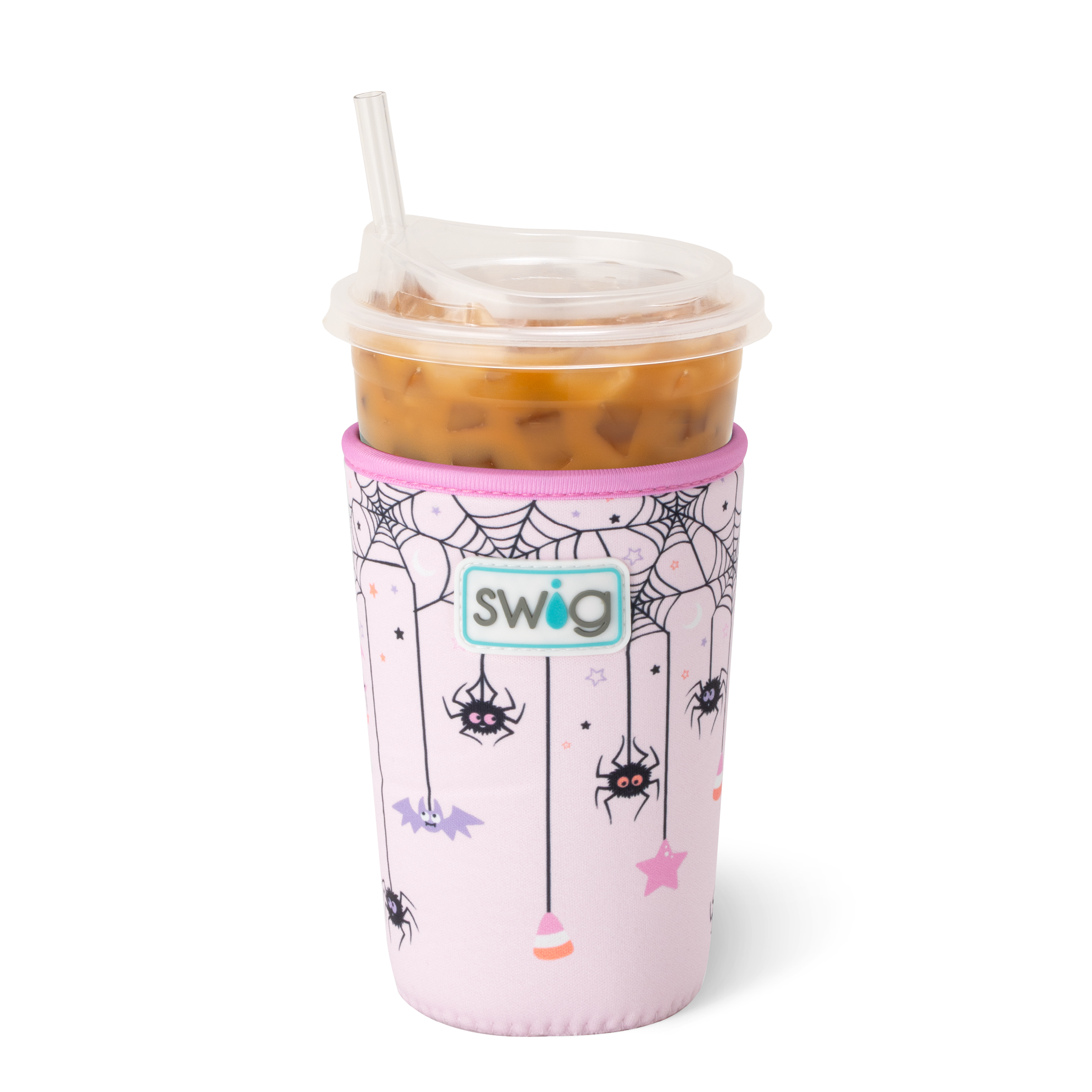 Sweet & Spooky Swig Iced Cup Coolie-Drink Coolies-Dear Me Southern Boutique, located in DeRidder, Louisiana